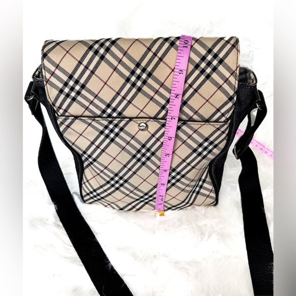 Burberry Nova Check & Denim Crossbody Bag EUC, includes Burberry Dust Bag - Picture 13 of 16